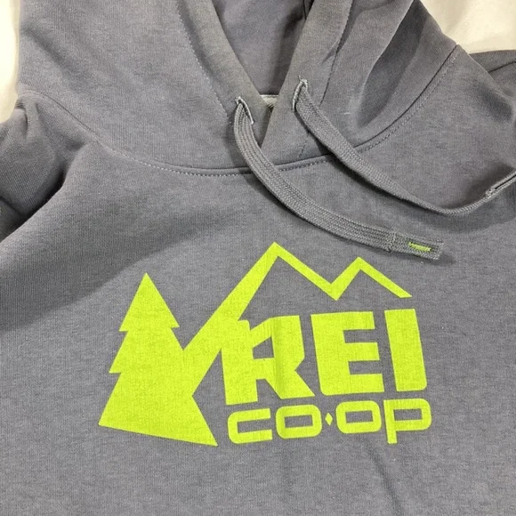 REI Co-Op Logo Heavy Weight Hoodie Women’s Size Small - Picture 2 of 5